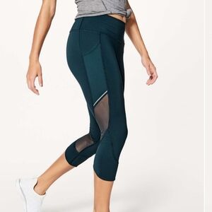 Lululemon Home Stretch Crop (19")Submarine